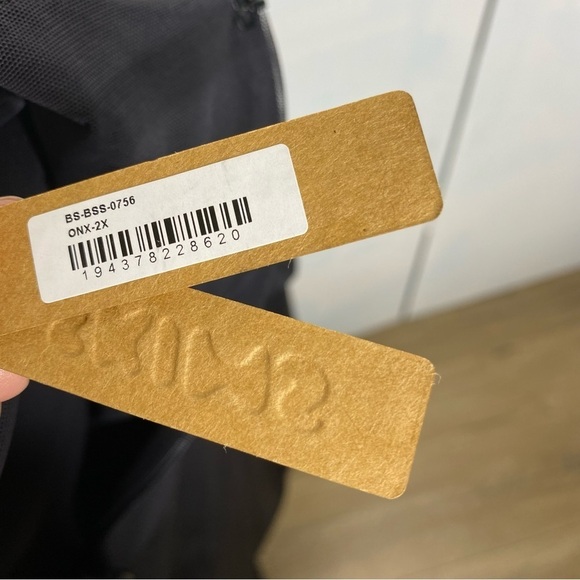 SKIMS NWT Long Sleeves All-In-One Mock Neck Jumpsuit *Onyx 2X - Picture 8 of 10